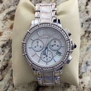 Judith Ripka Chronograph Watch SZ Small Sterling